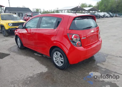 2012 Chevrolet Sonic 2Lt from USA, damaged, VIN 1G1JC6SB1C4226485